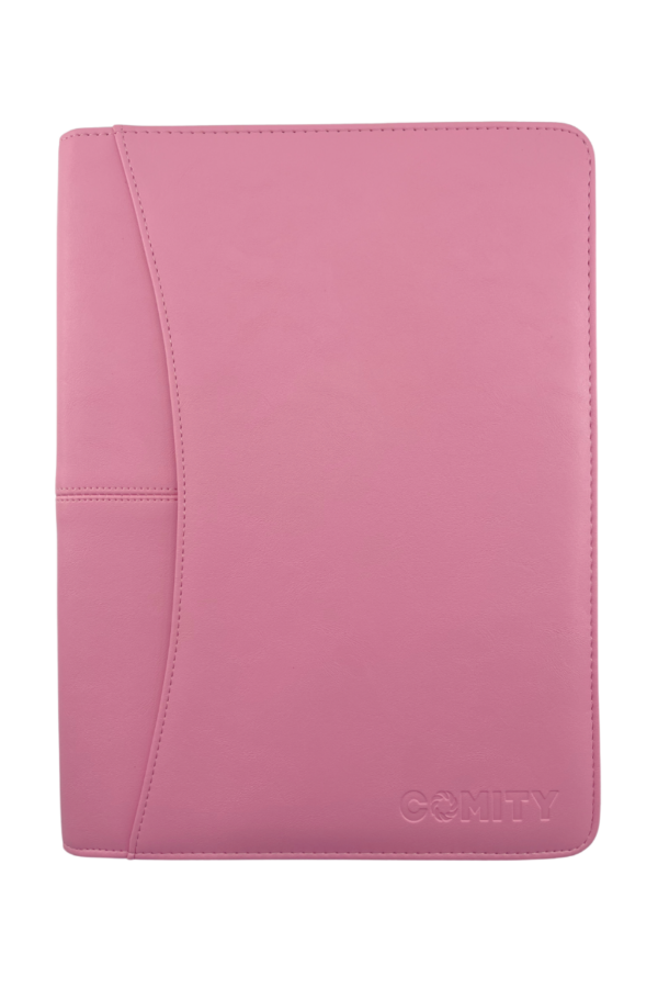 Comity business portfolio, pink, a4