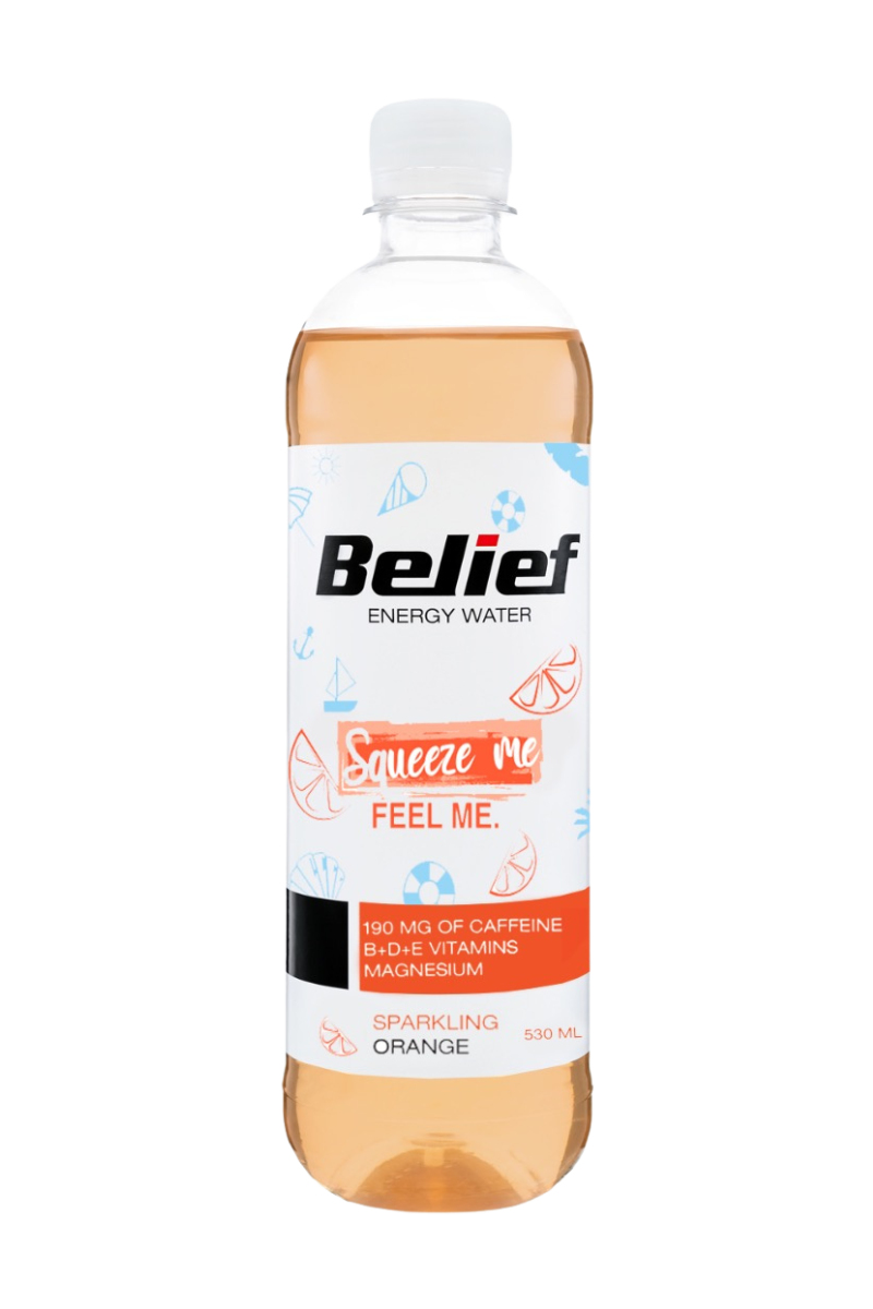 Belief Energy Water - Orange ( 12 pcs x 530ml )