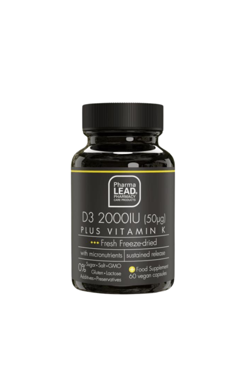 D3 2000 IU (50μg) Plus Vitamin K