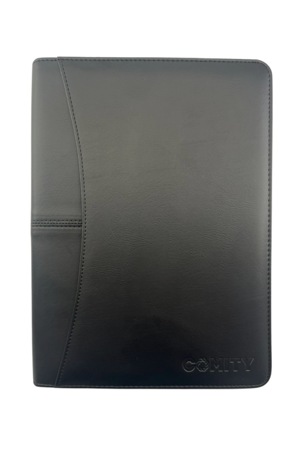Comity business portfolio, black, a4