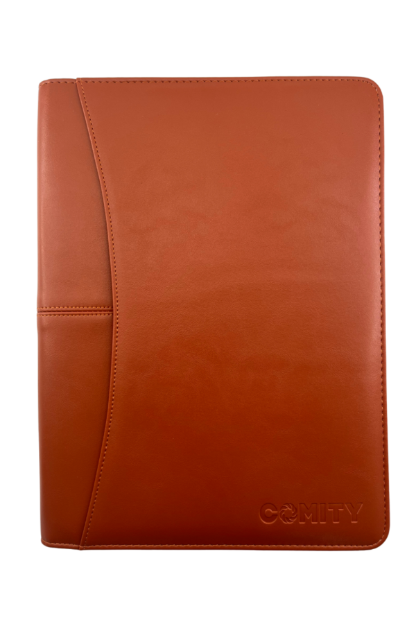 Comity business portfolio, brown, a4