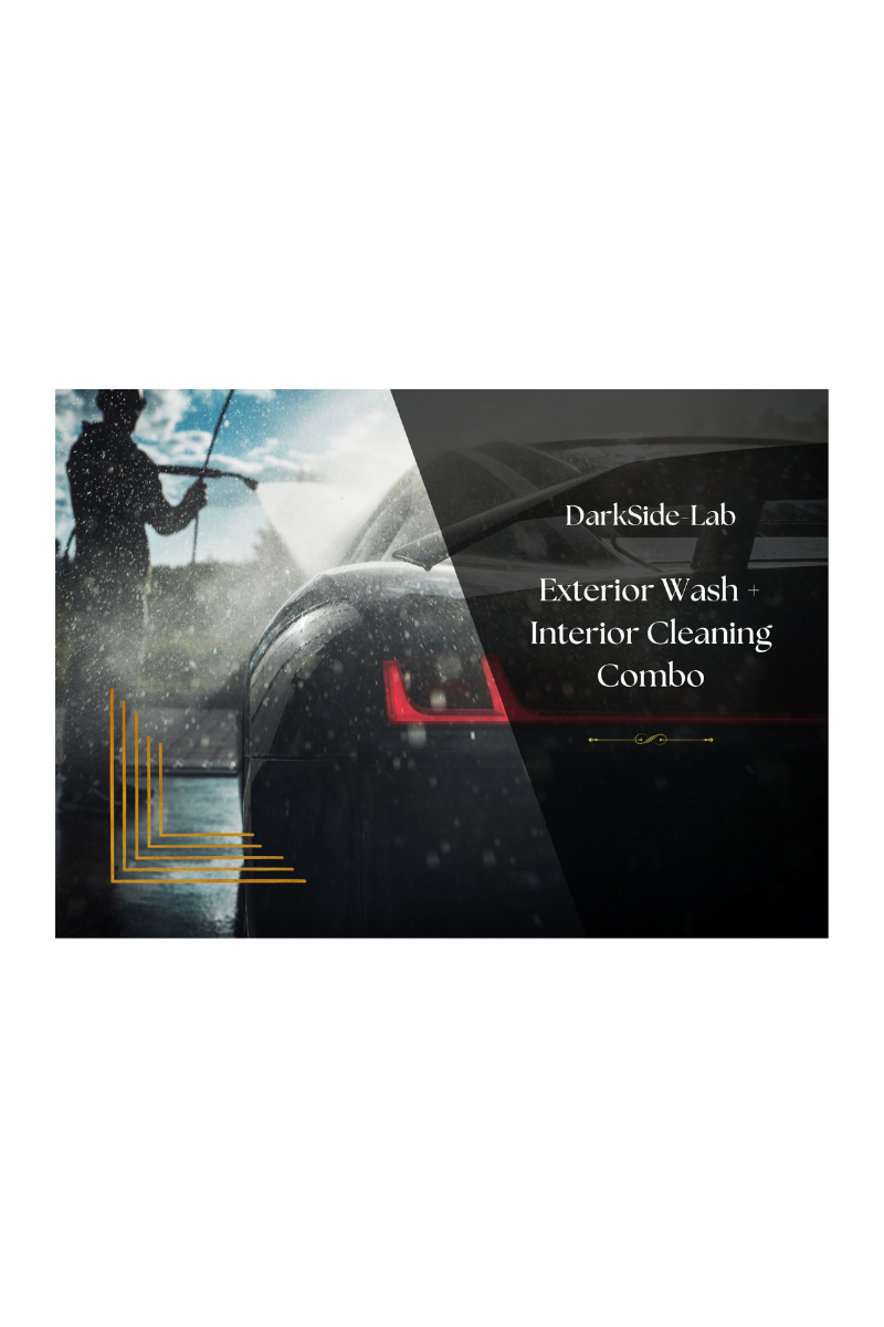 Car Exterior Wash + Interior Cleaning Combo