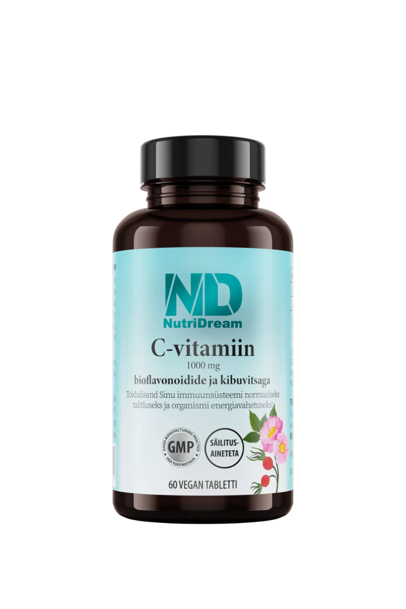 NutriDream Vitamin C 1000 mg with bioflavonoids and rosehip