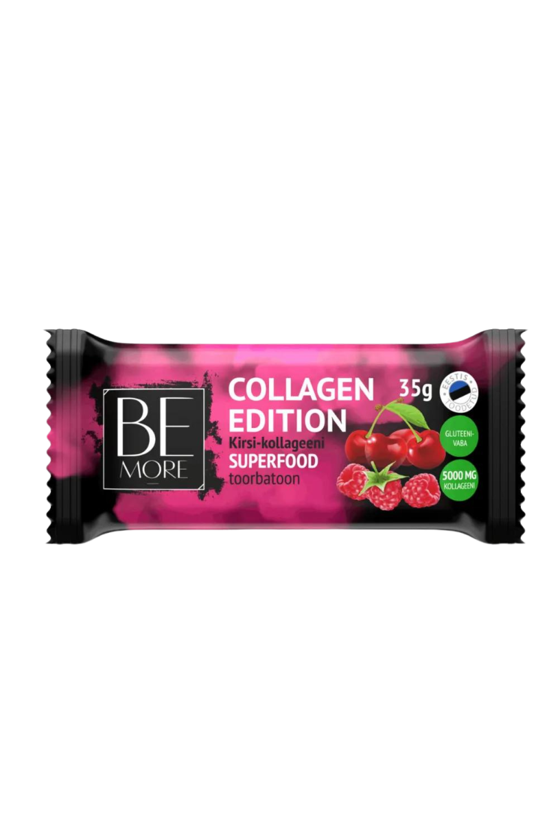 COLLAGEN EDITION cherry-collagen raw bar - 16pc