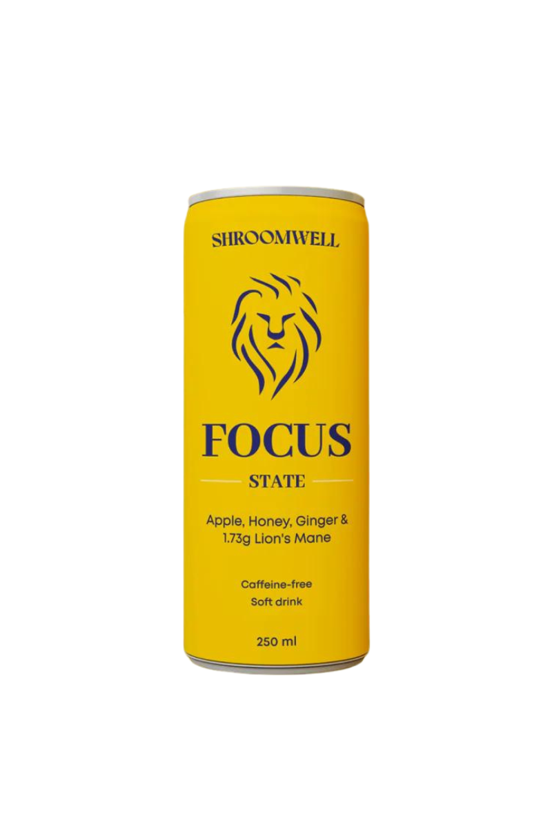 Shroomwell Focus State Soft Drink (24 cans)