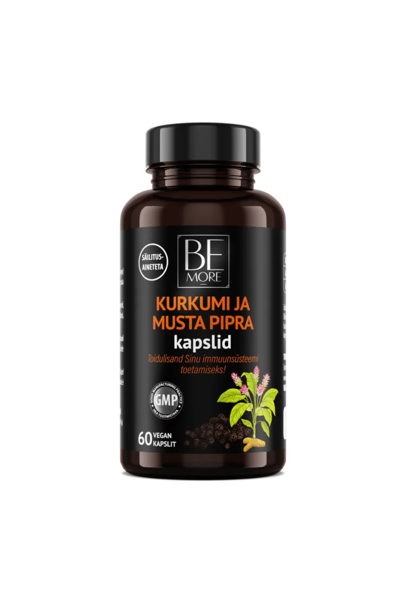 Turmeric and Black Pepper capsules