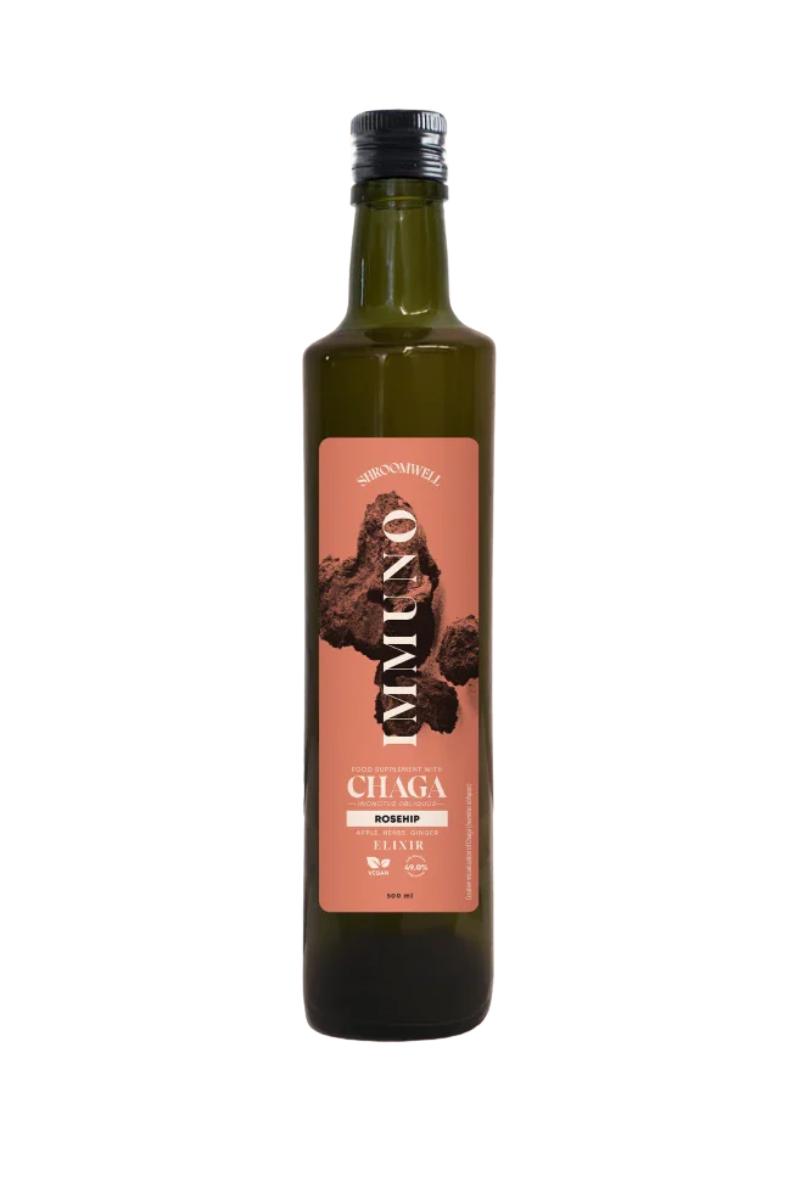 Chaga IMMUNO Elixir with Rosehip, 500ml