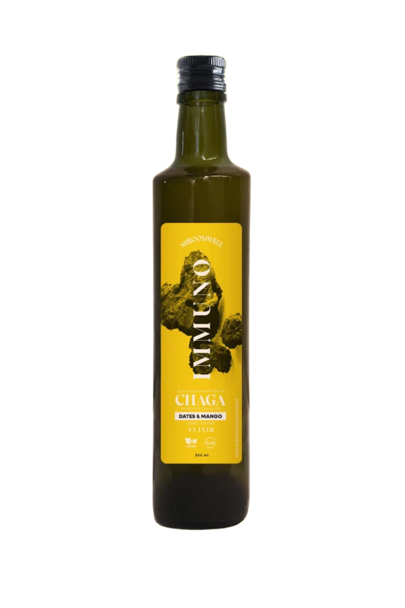Chaga IMMUNO Elixir with Dates & Mango, 500ml