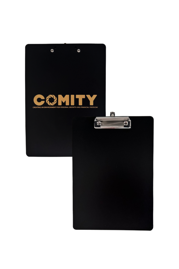 Comity writing pad, plastic, A4