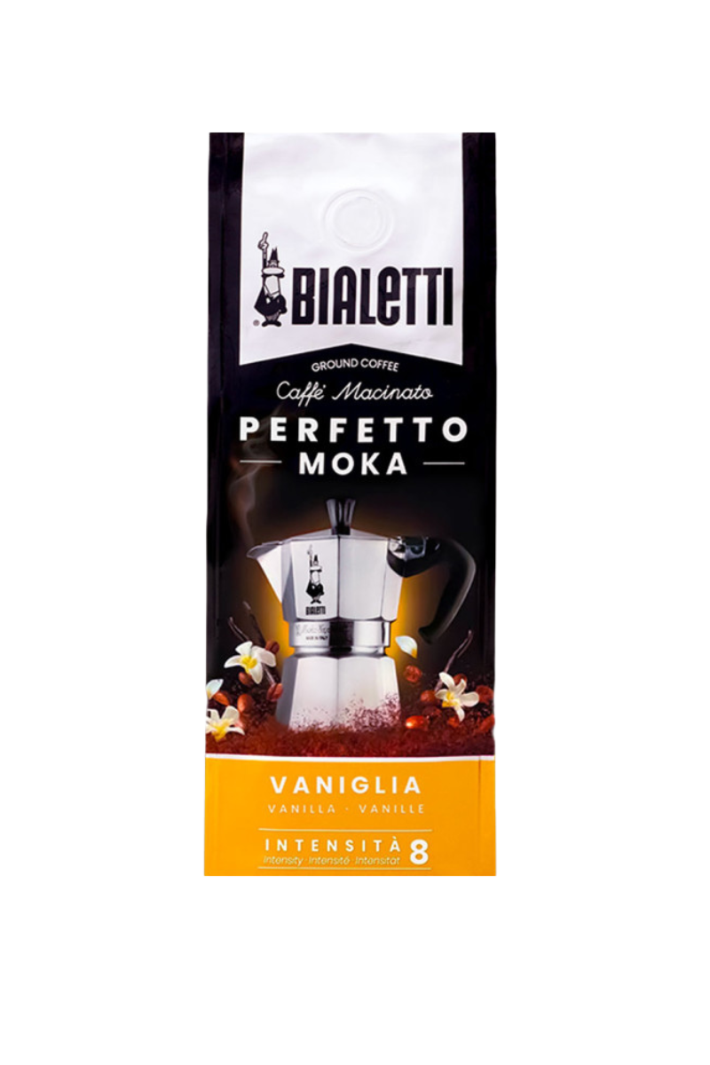 Ground coffee Bialetti Perfetto Moka Vanilla, 250 g