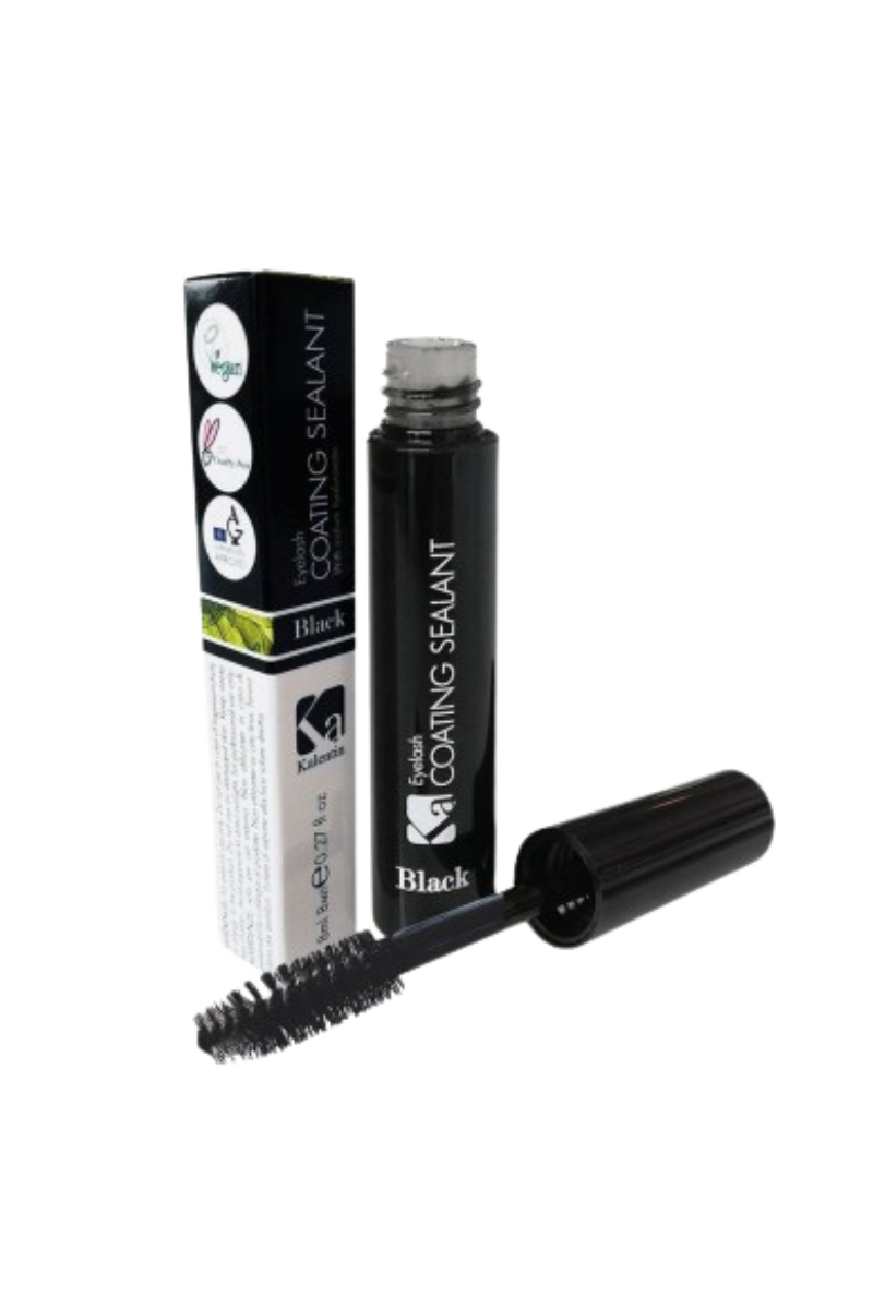 Kalentin Vegan Eyelash Coating Sealant Black, 8ml