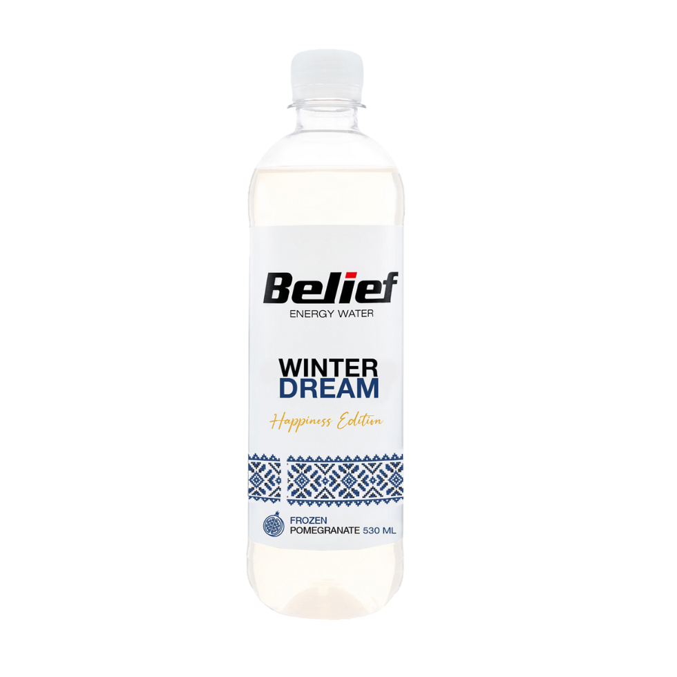 Belief Energy Water - Frozen Pomegranare ( 12 pcs x 530ml )
