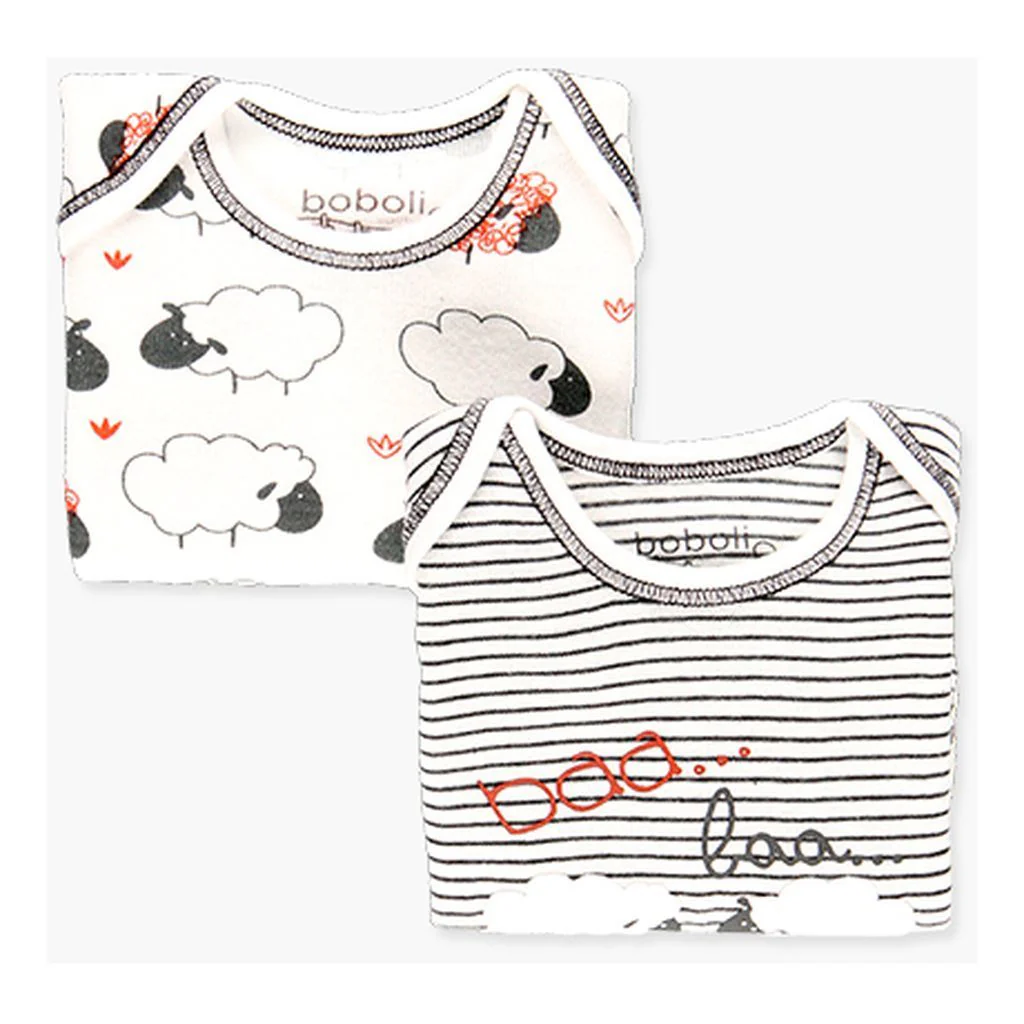 Boboli 2 Pack Bodysuit Set, size 50 - Image 2