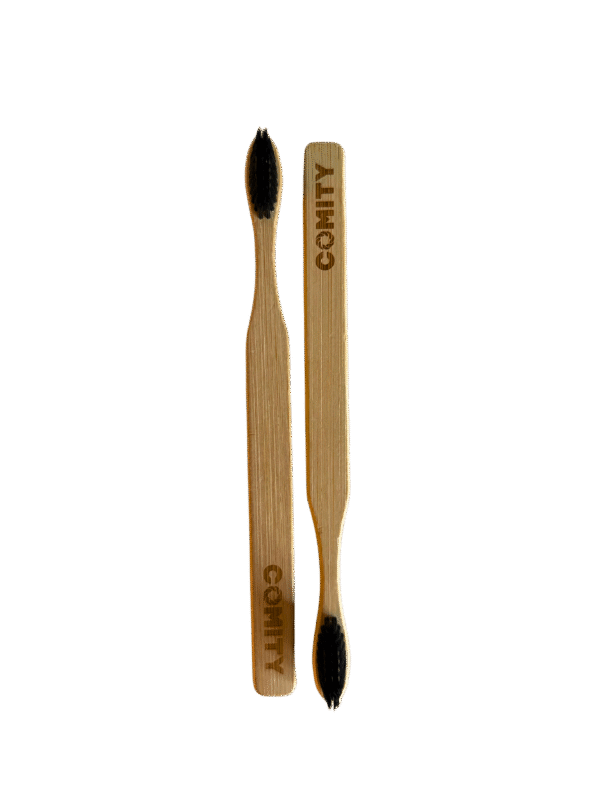 Comity Bamboo Toothbrush, 2pcs
