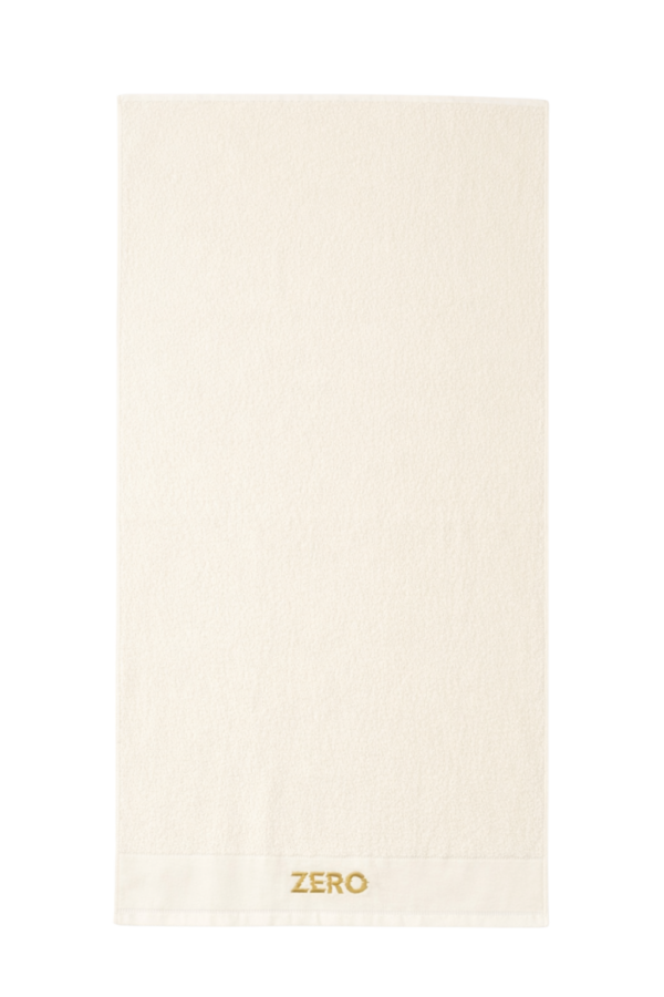 ZERO Bath Towel, Pure Cotton 100% , Cream